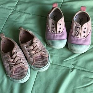 Toddler girls slip on shoes